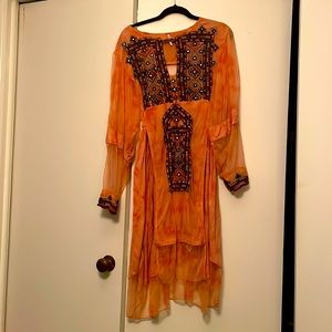 Free people tribal dress worn 1 time!